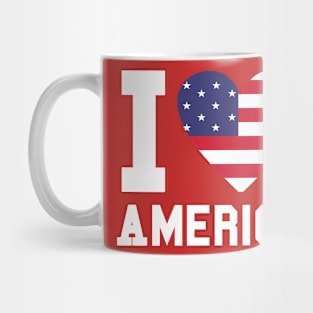 I LOVE AMERICA Mug